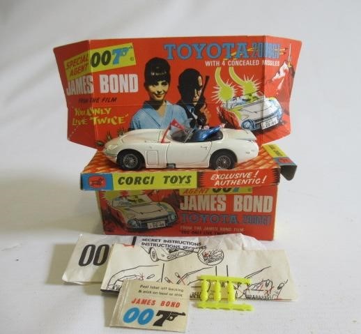 James Bond 336 Toyota 2000 GT model in good-plus condition, however the boot has fault on closure, Image