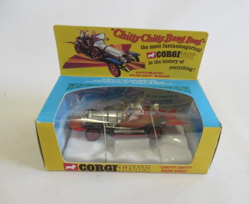 Corgi 266 Chitty Chitty Bang Bang in reproduction box, some paint loss, F-G (Est. plus 24% premium Image