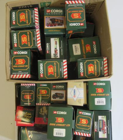 Corgi Eddie Stobart trucks, most Stobart classics, all items boxed, E (Est. plus 24% premium inc. Image