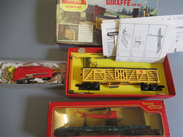 Triang Battle Space Turbo Car, some sticker loss F, R128 Helicopter car with NATO red helicopter and Image