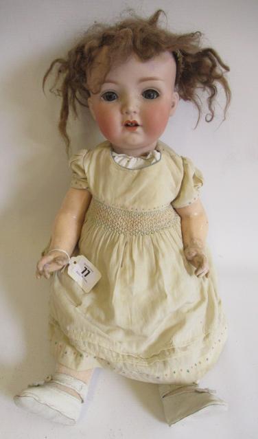 A Heubach bisque socket head doll Image