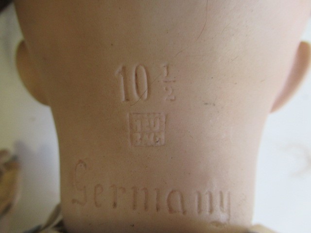 A Heubach bisque socket head doll Image