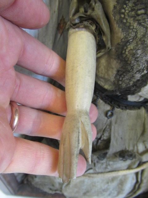 A wax head doll Image