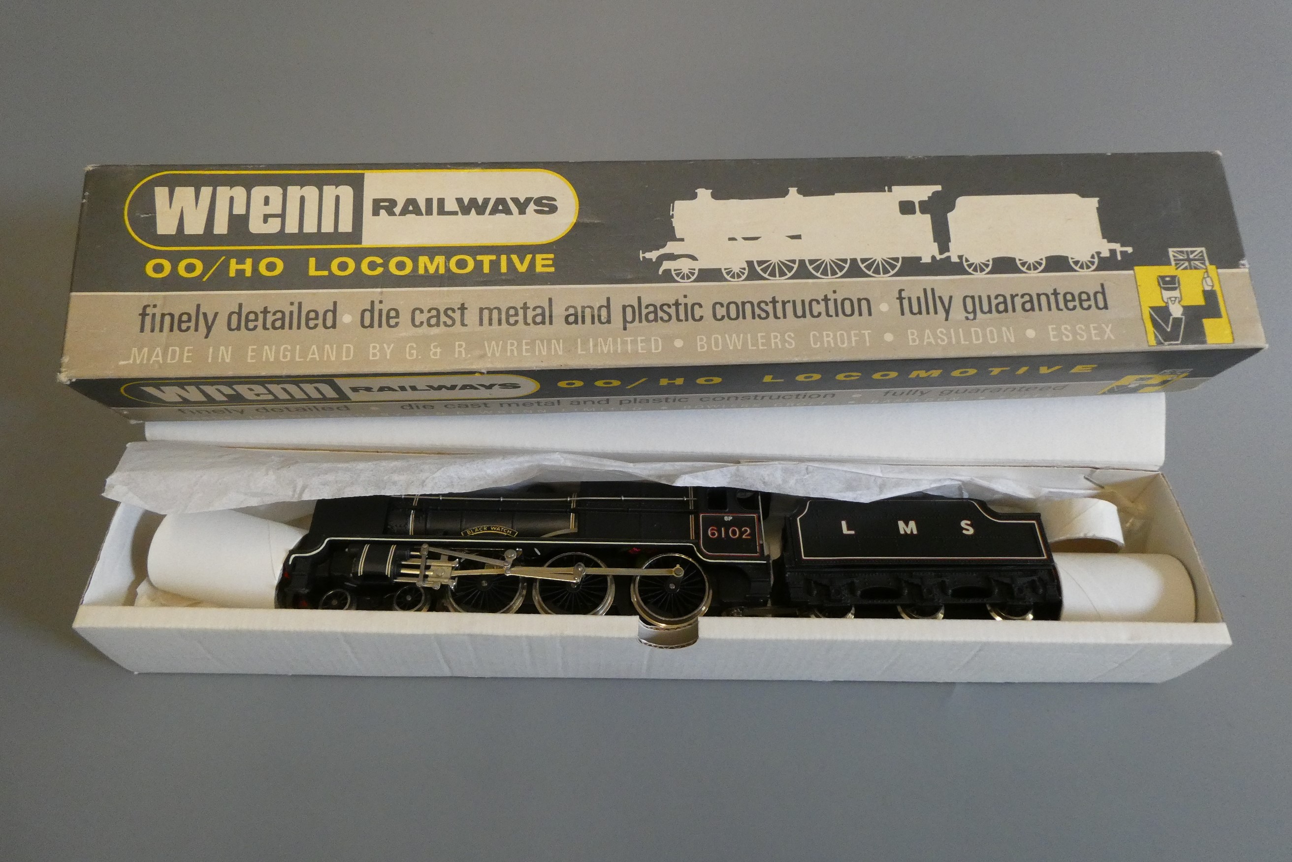 Wrenn Railways W2261 L.M.S. black Royal Scot 6102 Black Watch, box E-M (Est. plus 24% premium inc. Image