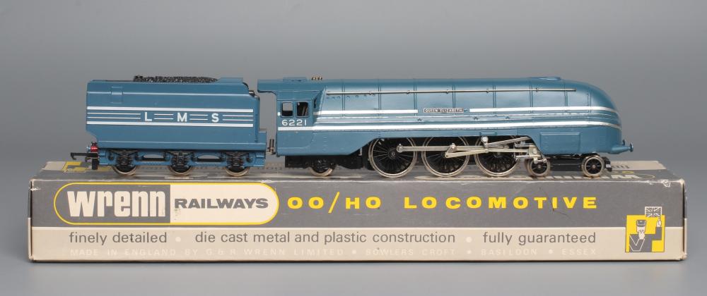 Wrenn Railways W2301 Queen Elizabeth in L.M.S. blue, boxed, E-M (Est. plus 24% premium inc. VAT) Image