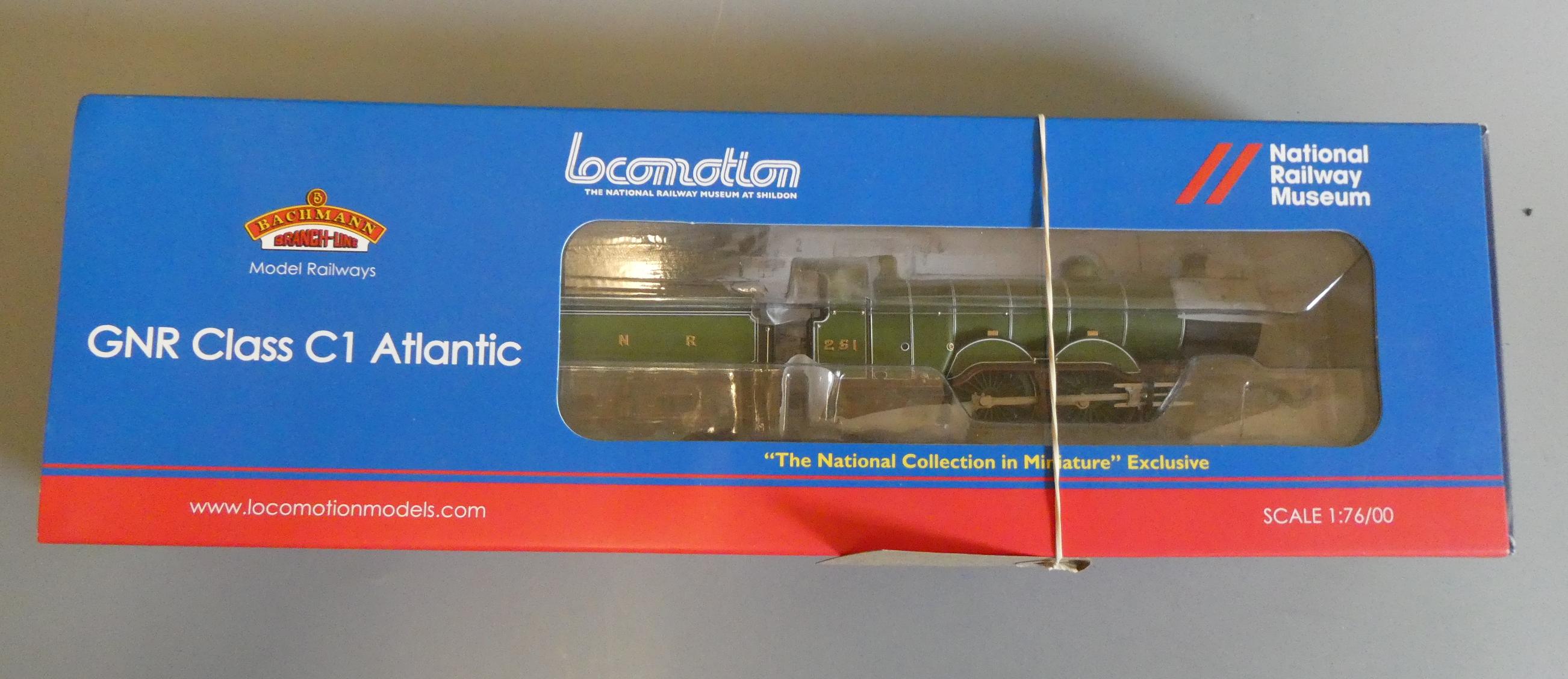 Bachmann N.R.M. Sheldon locomotive G.N.R. C1 Atlantic L.N.E.R. 251, boxed M (Est. plus 24% premium Image
