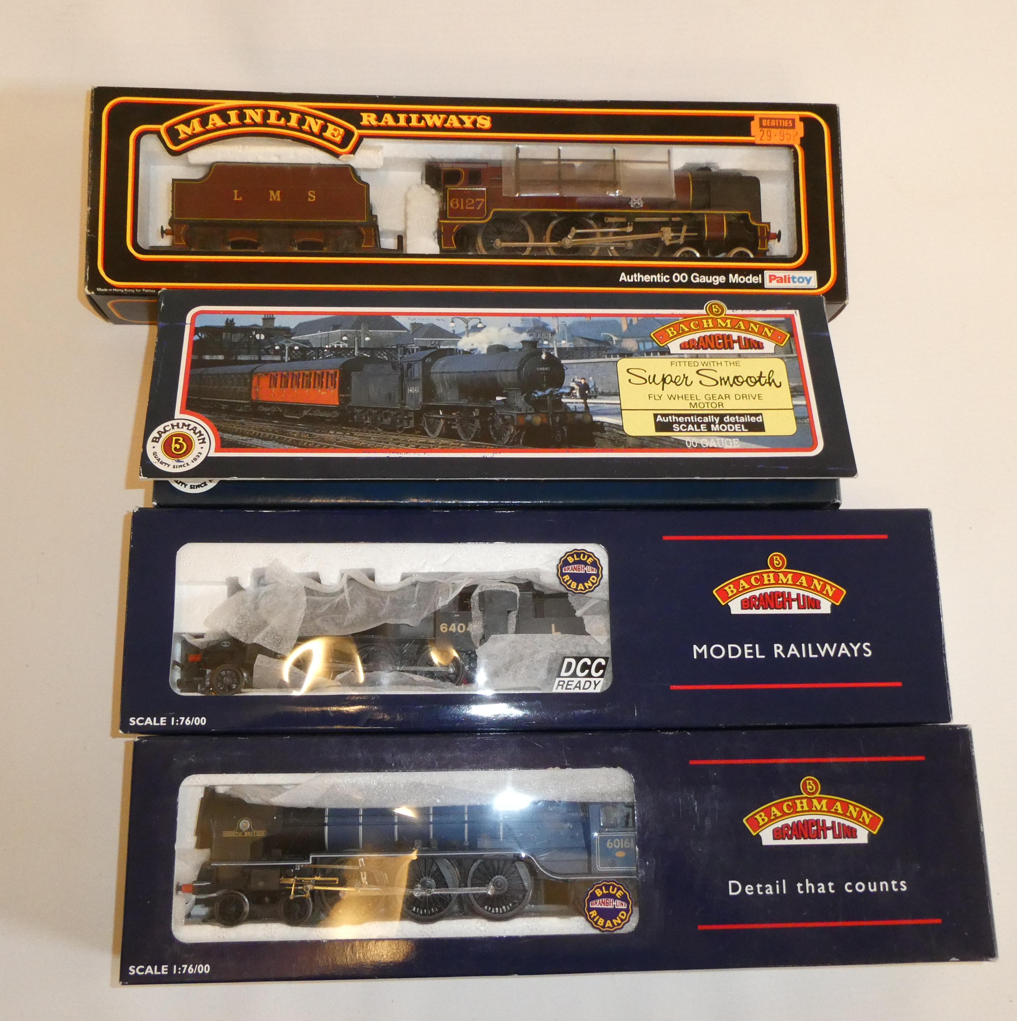 Mainline Royal Scot Old Contemptibles Bachmann 0-6-0 L.N.E.r. J39, Ivatt 2MT L.M.S. 6404 and B.R. Image