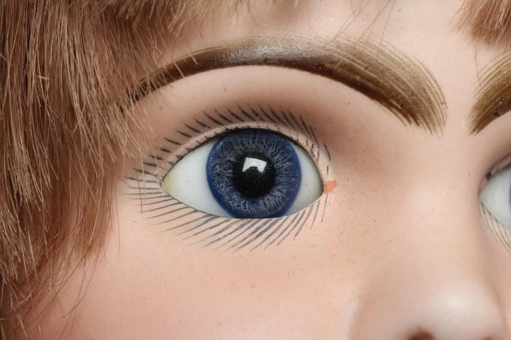 A Jumeau bisque socket head doll Image