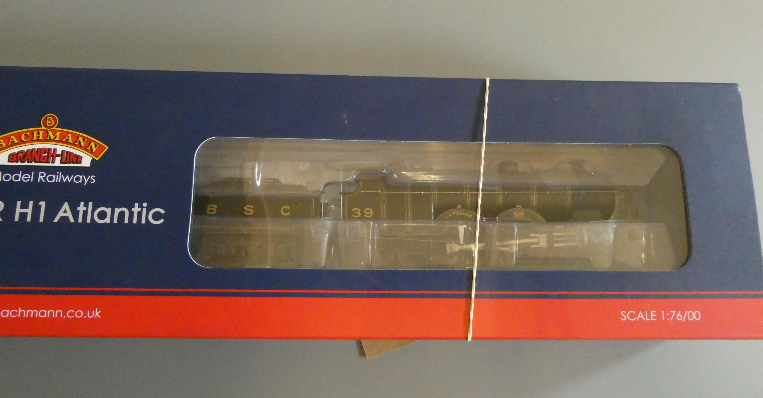 Bachmann L.B.S.C.R. HI Atlantic in brown/gold livery, boxed E-M (Est. plus 24% premium inc. VAT) Image