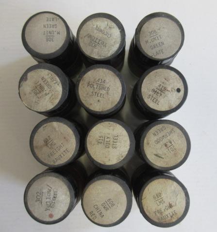 Twelve jars of Rail Match model paints, all appear unopened (Est. plus 24% premium inc. VAT) Image