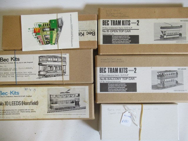 Six Bec tram kits Image