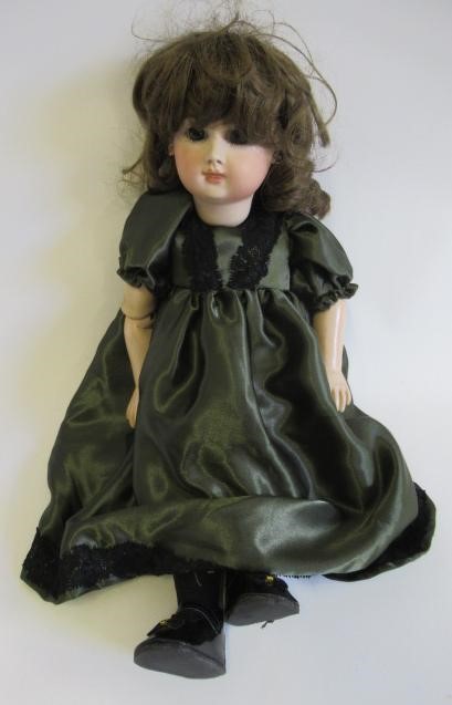 Six collectors dolls, all with ceramic heads, makers such as Titus Tomescu and others, largest 25" Image