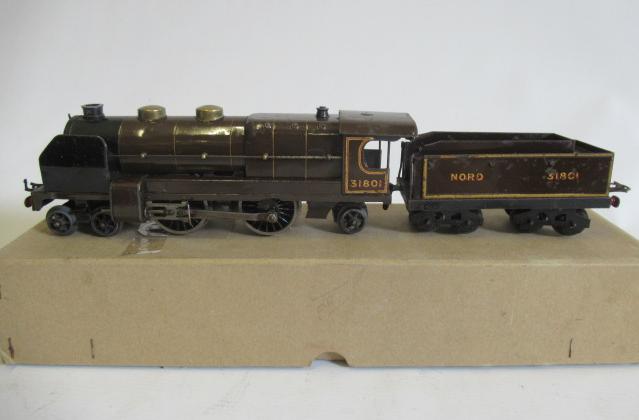 Playworn Hornby 20v electric Nord locomotive and tender, F-P (Est. plus 24% premium inc. VAT) Image