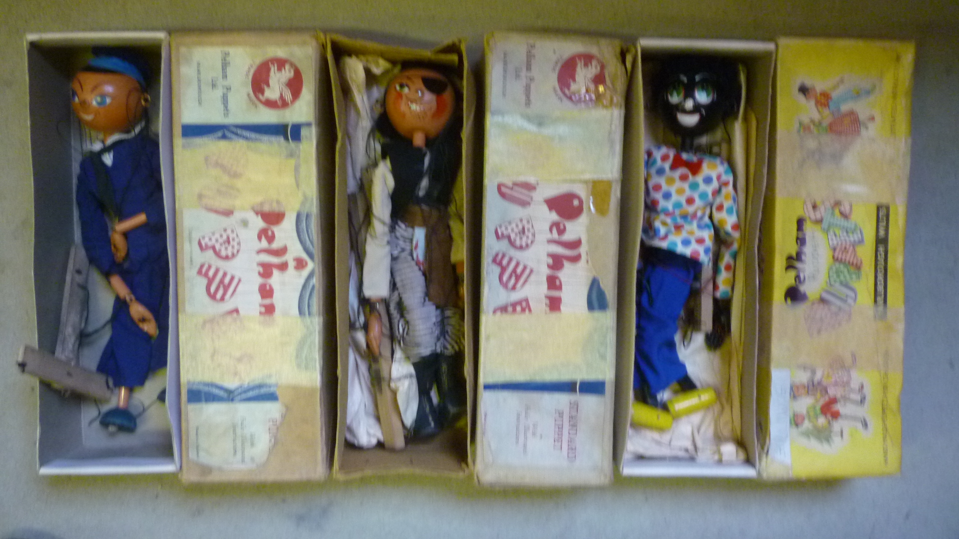 Three Pelham puppets Image
