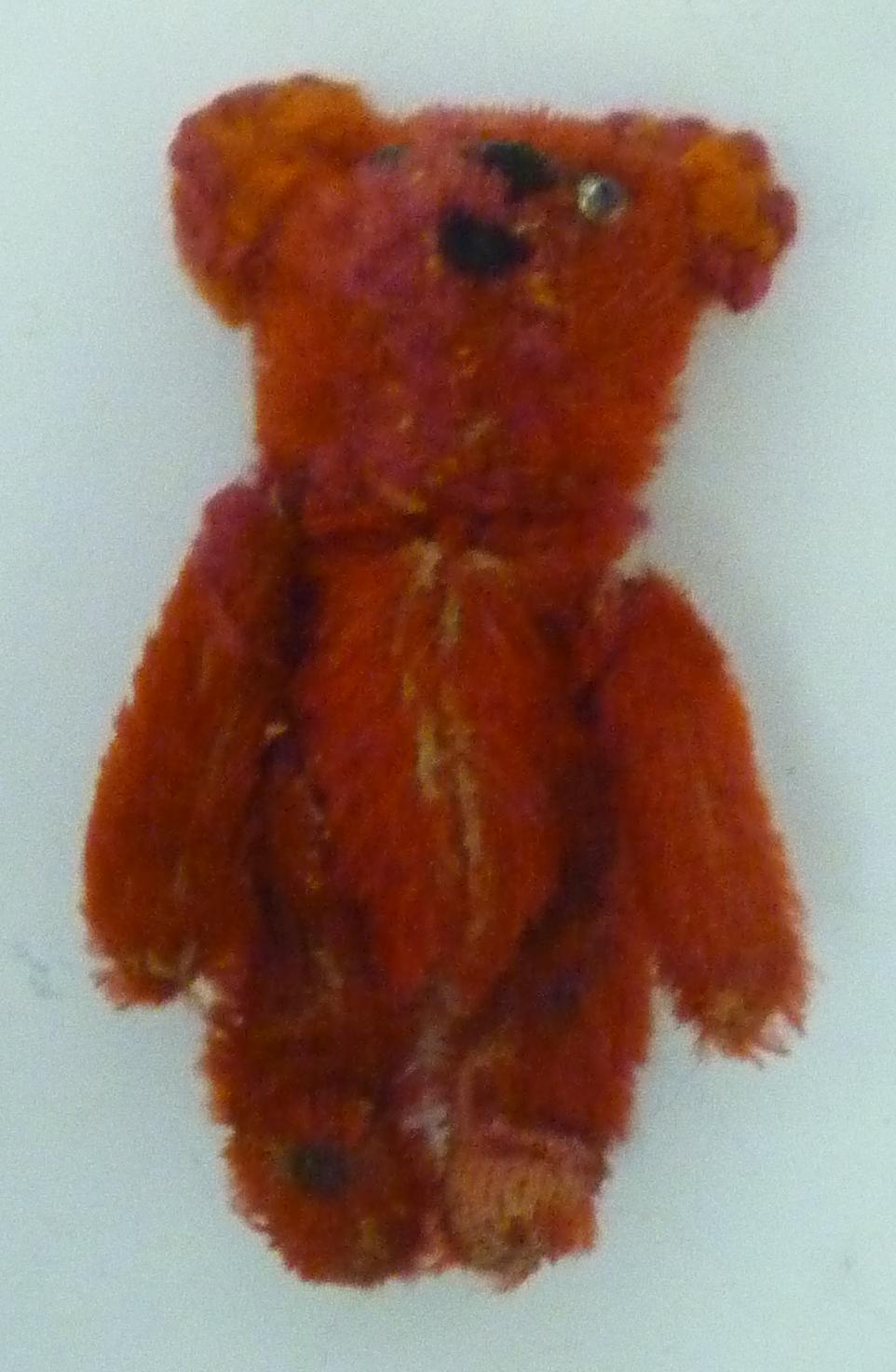 A miniature "Soldier" bear Image