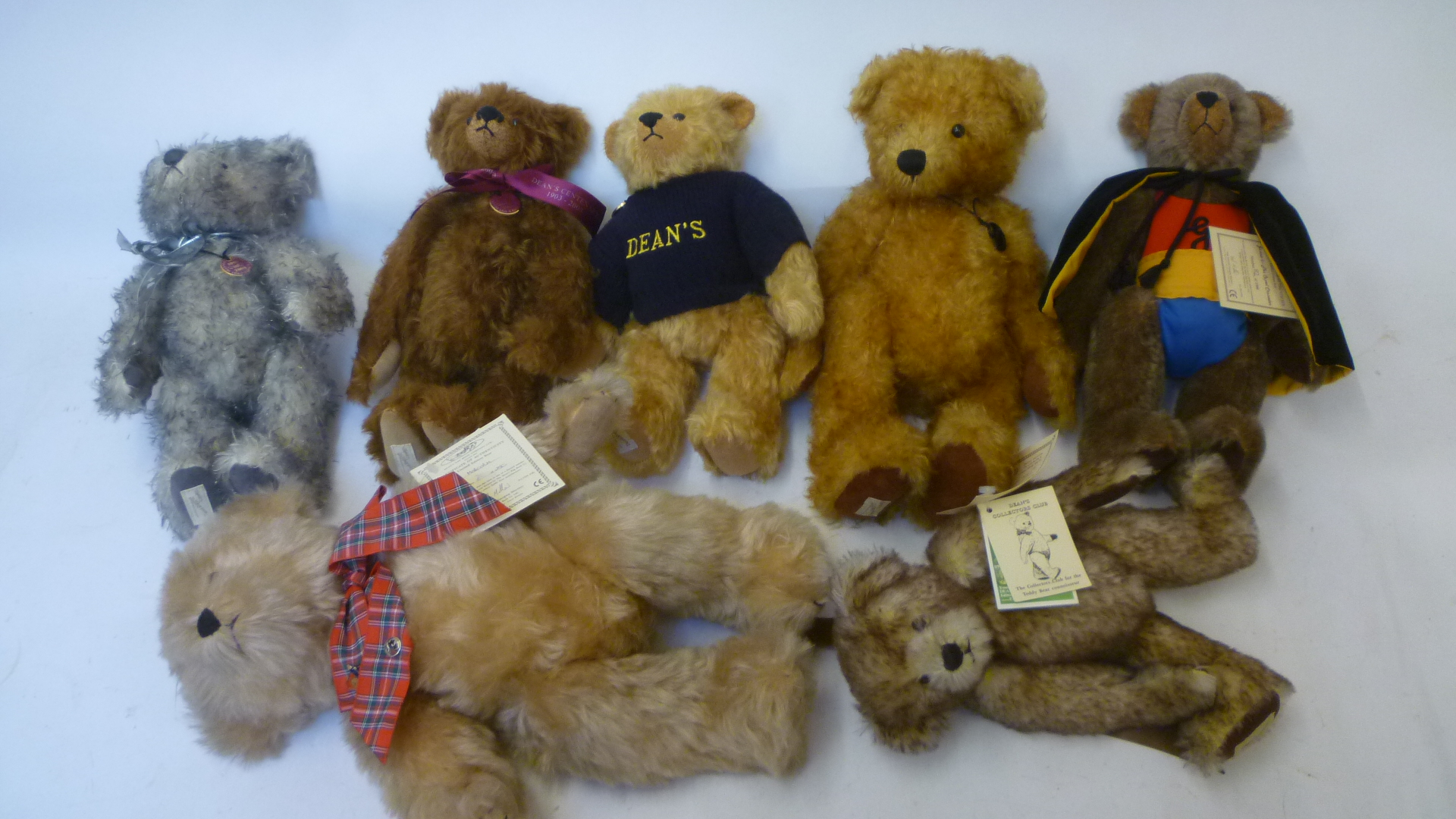 Seven Deans Replica bears comprising Tinsel Image