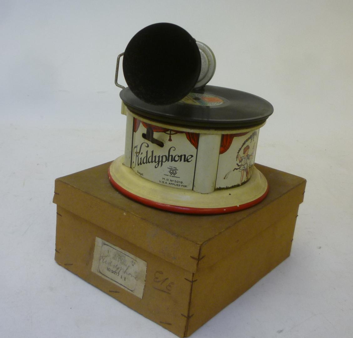 A Bing Kiddy phone (German) toy gramophone Image