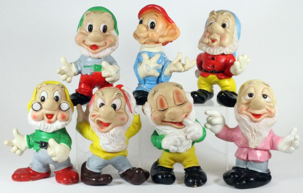 A set of Walt Disney Seven Dwarfs Image