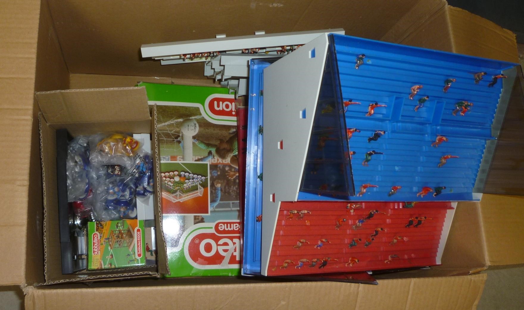 A collection of Subbuteo equipment comprising six teams (boxed complete) Image