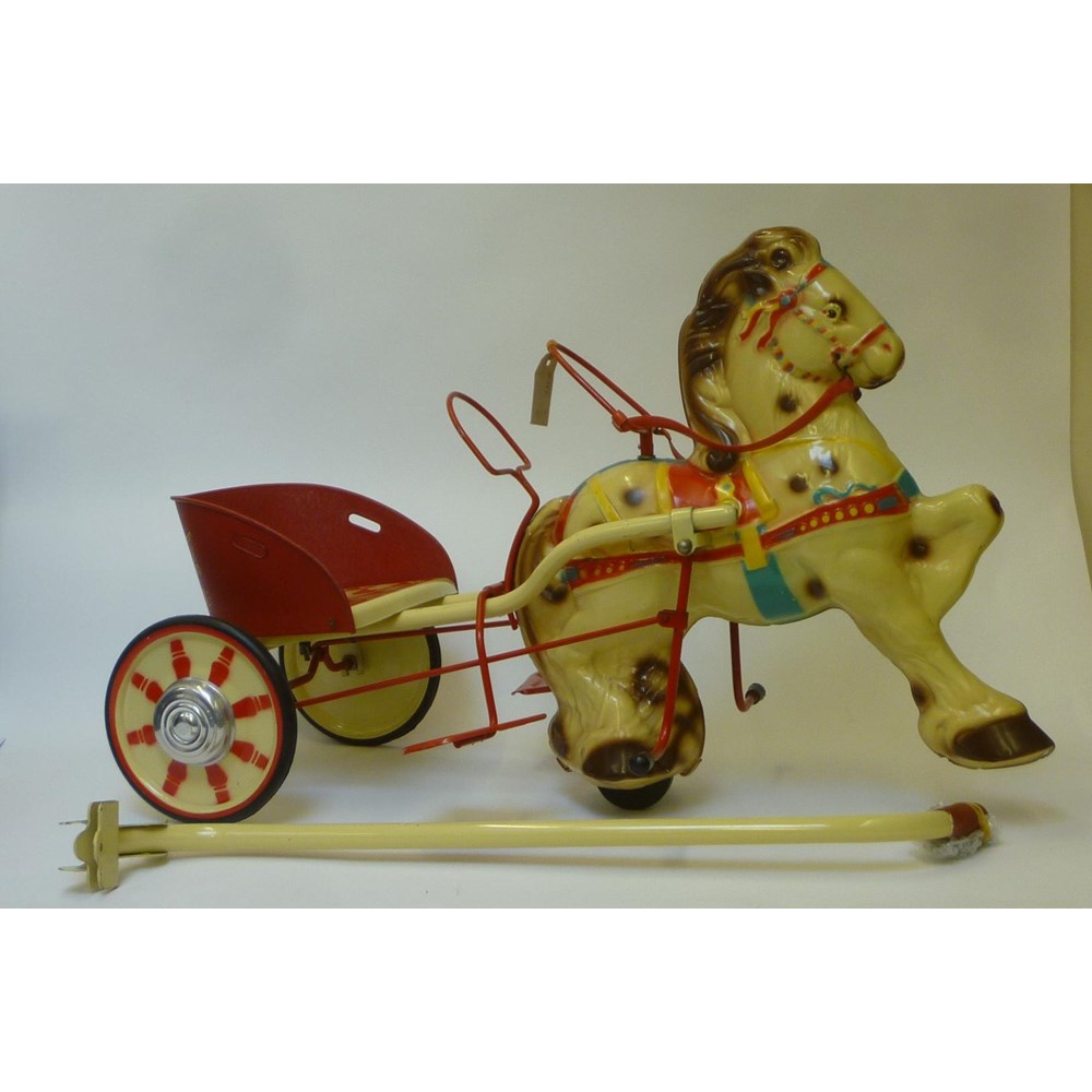 A Mobo "Pony Express" horse and carriage Image