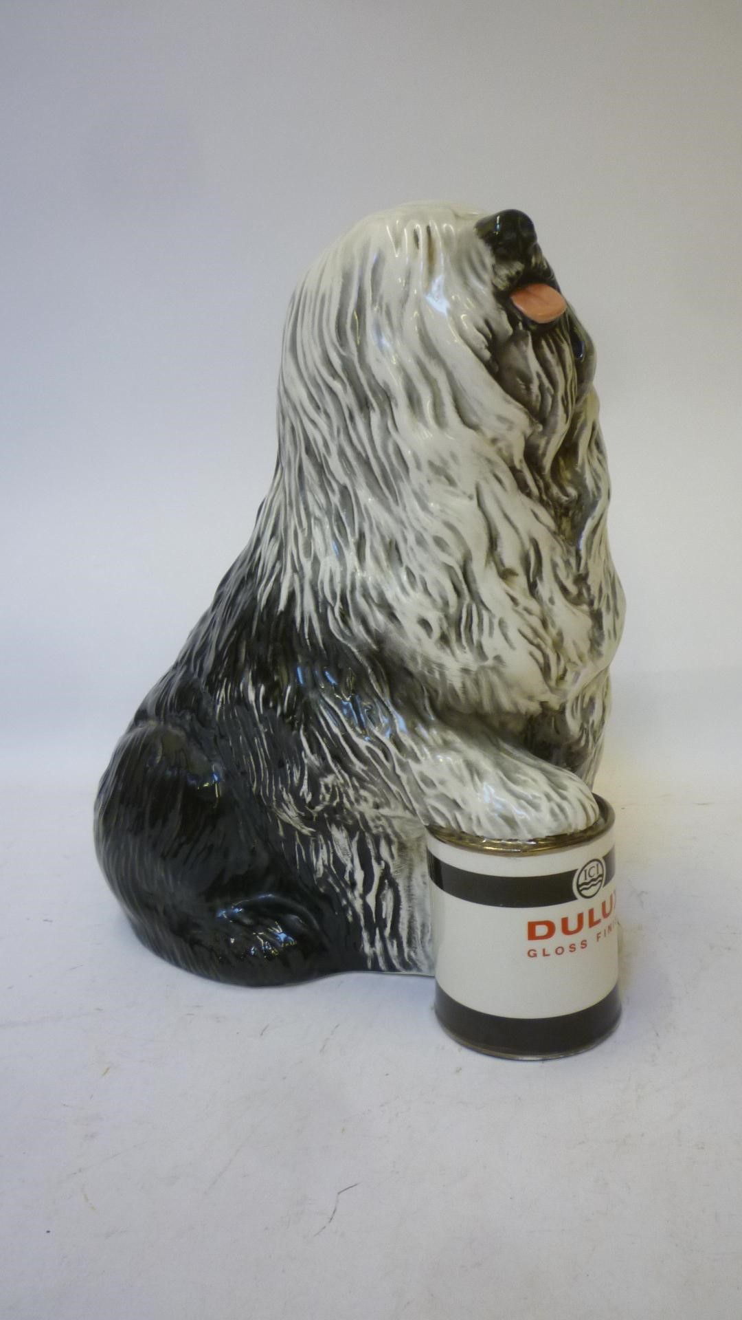 A Beswick pottery Dulux dog paint advertisement Image