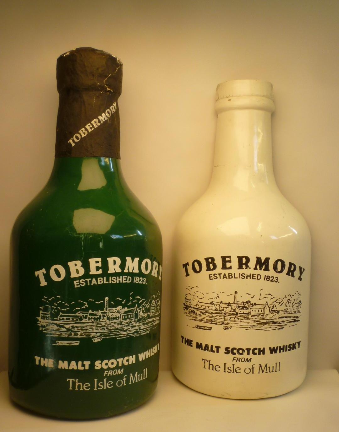 A Tobermory Malt whisky display "bottle" in fibre glass Image