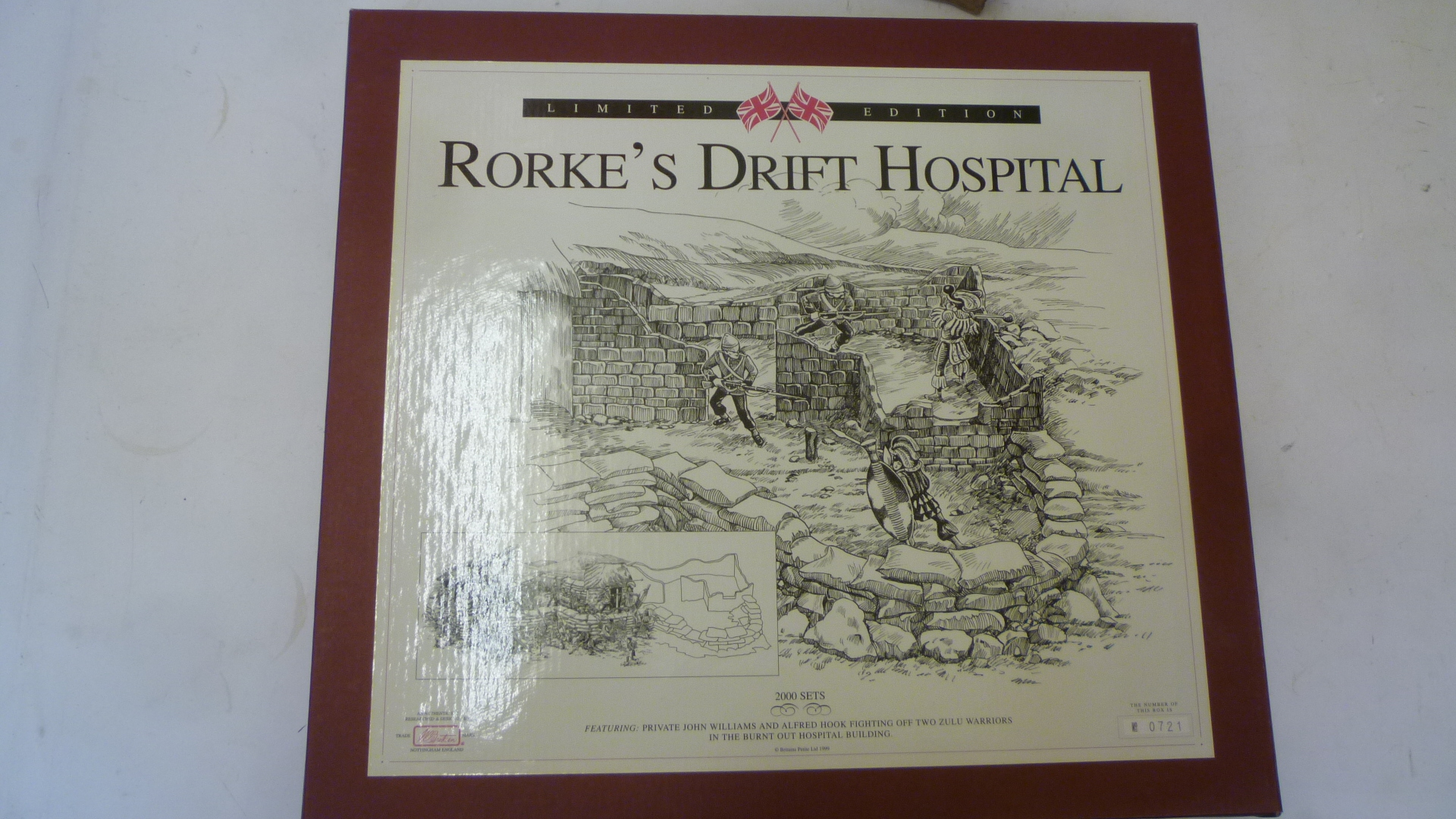 A Britains 00143 Rorke's Drift Hospital Ltd Edition Set No 721 of 2000 Image