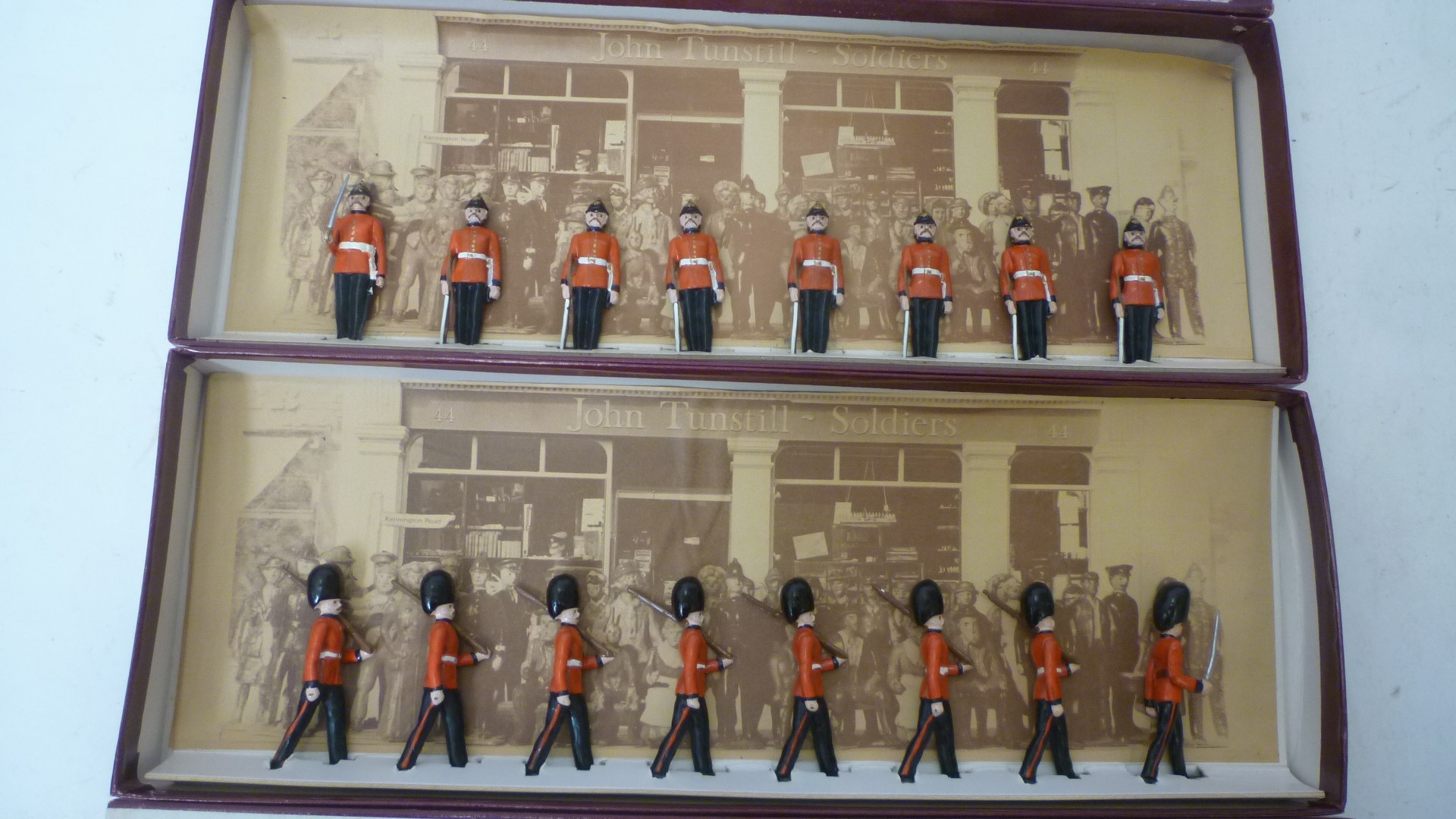 Two sets of 54mm lead "Soldiers' Soldiers" by John Tunstill Image