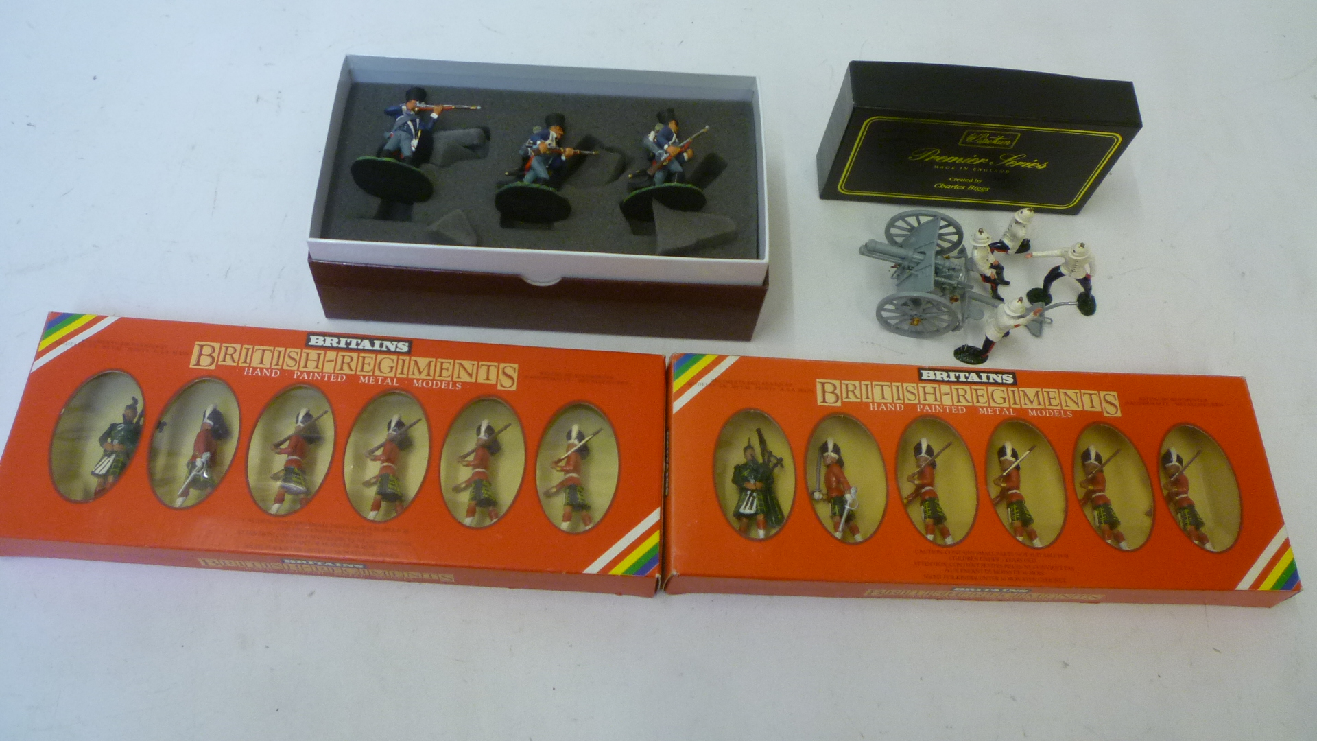 Two Britains 7239 Gordon Highlanders (six pieces) Image