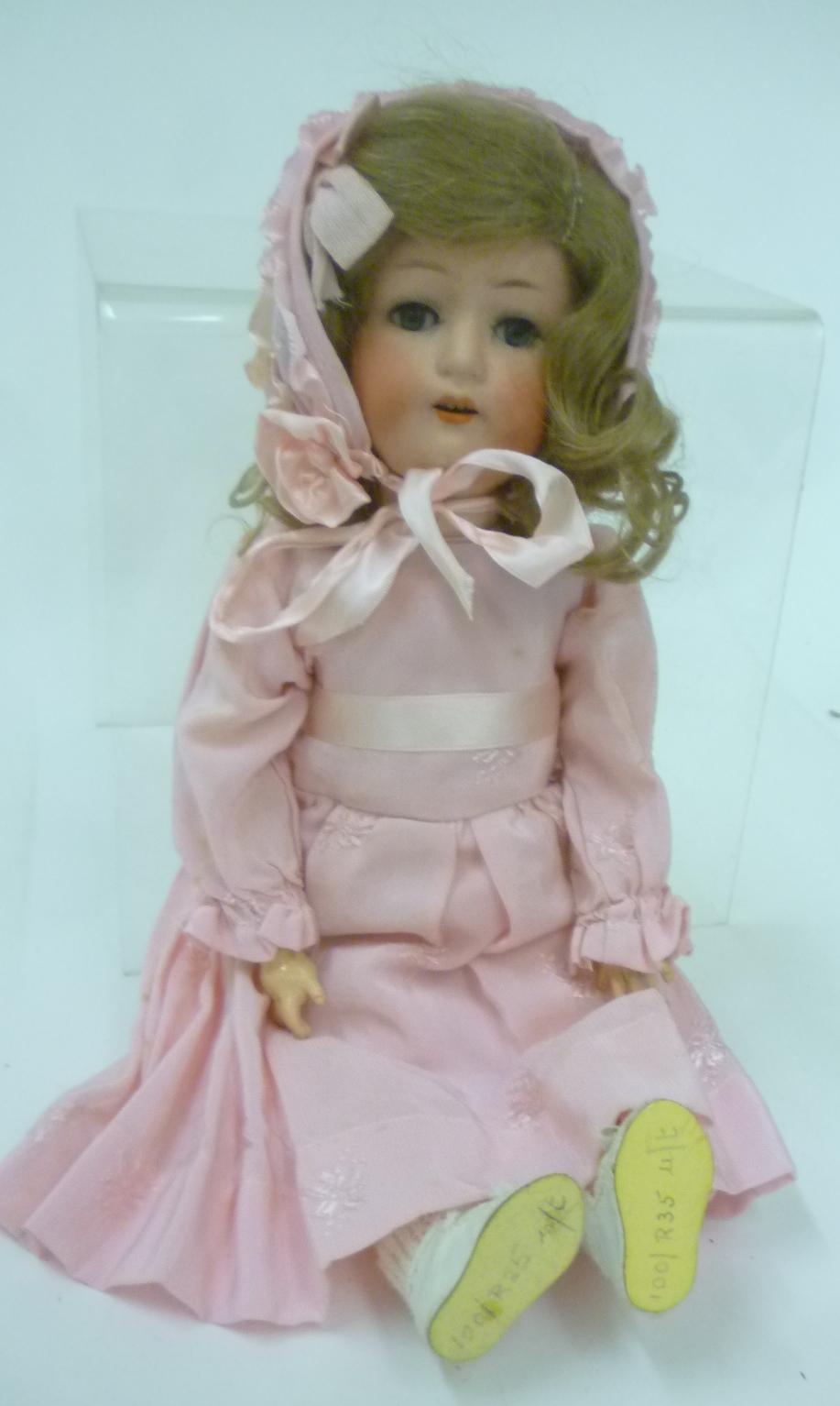 A Seyfarth & Reinhardt bisque head doll Image