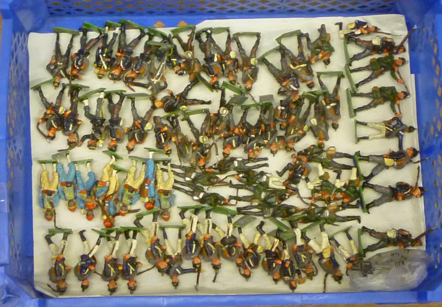 Approximately seventy five Franco Prussian War figures by Quality Model soldiers Image