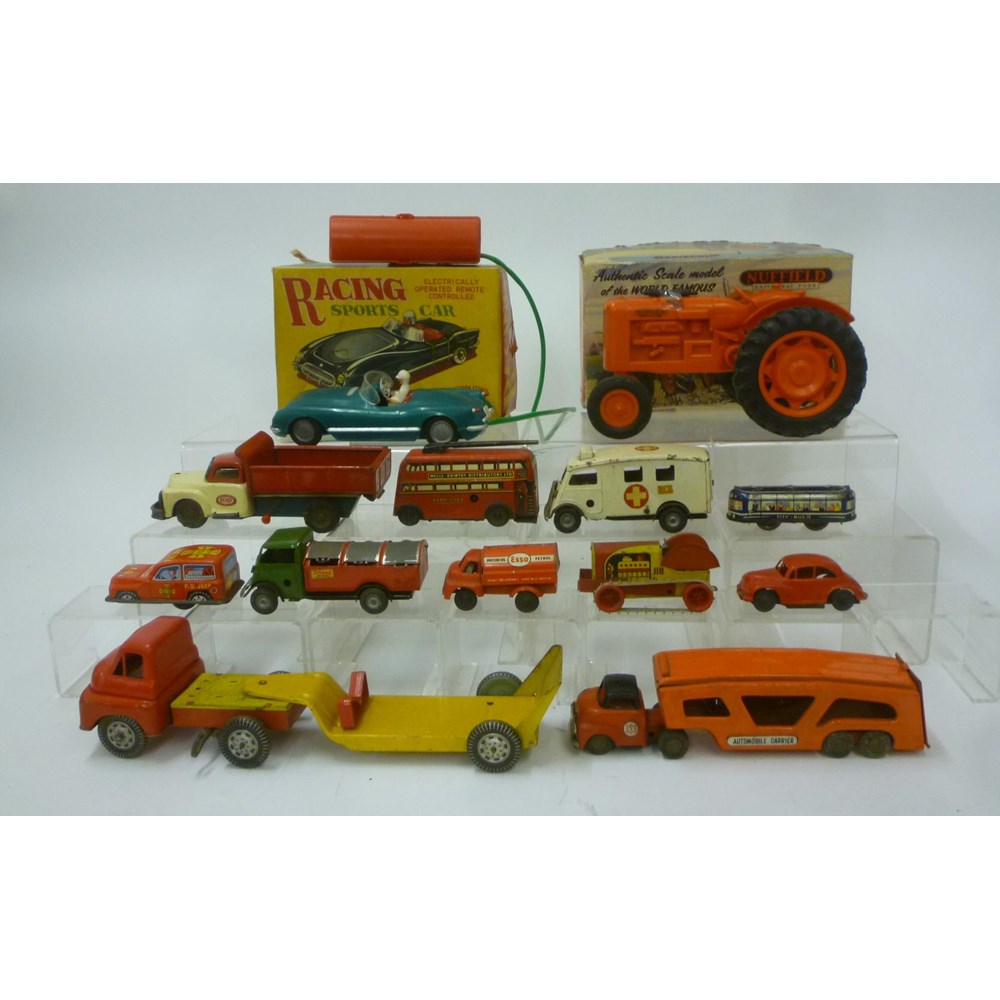 A Minic clockwork ambulance Image