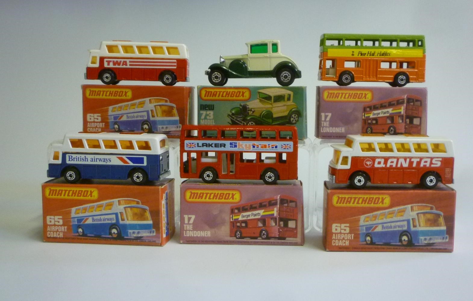 Forty one Matchbox Models including six "75 Superfast" Image