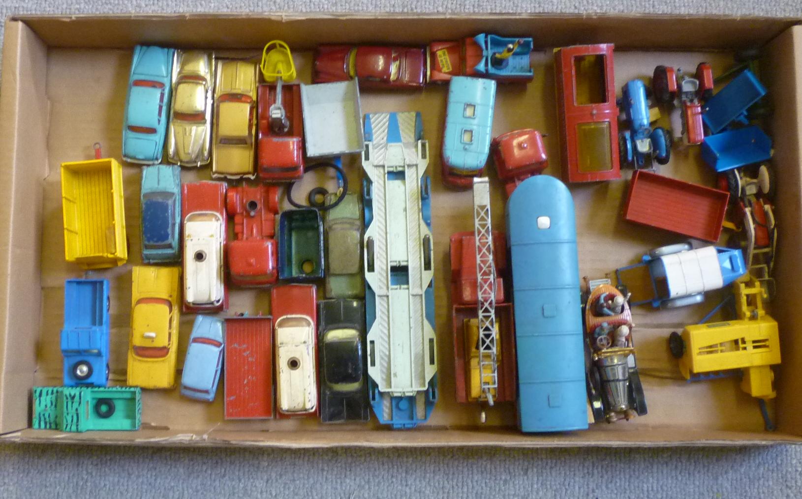 Thirty Corgi models including Chitty Chitty Bang Bang Image