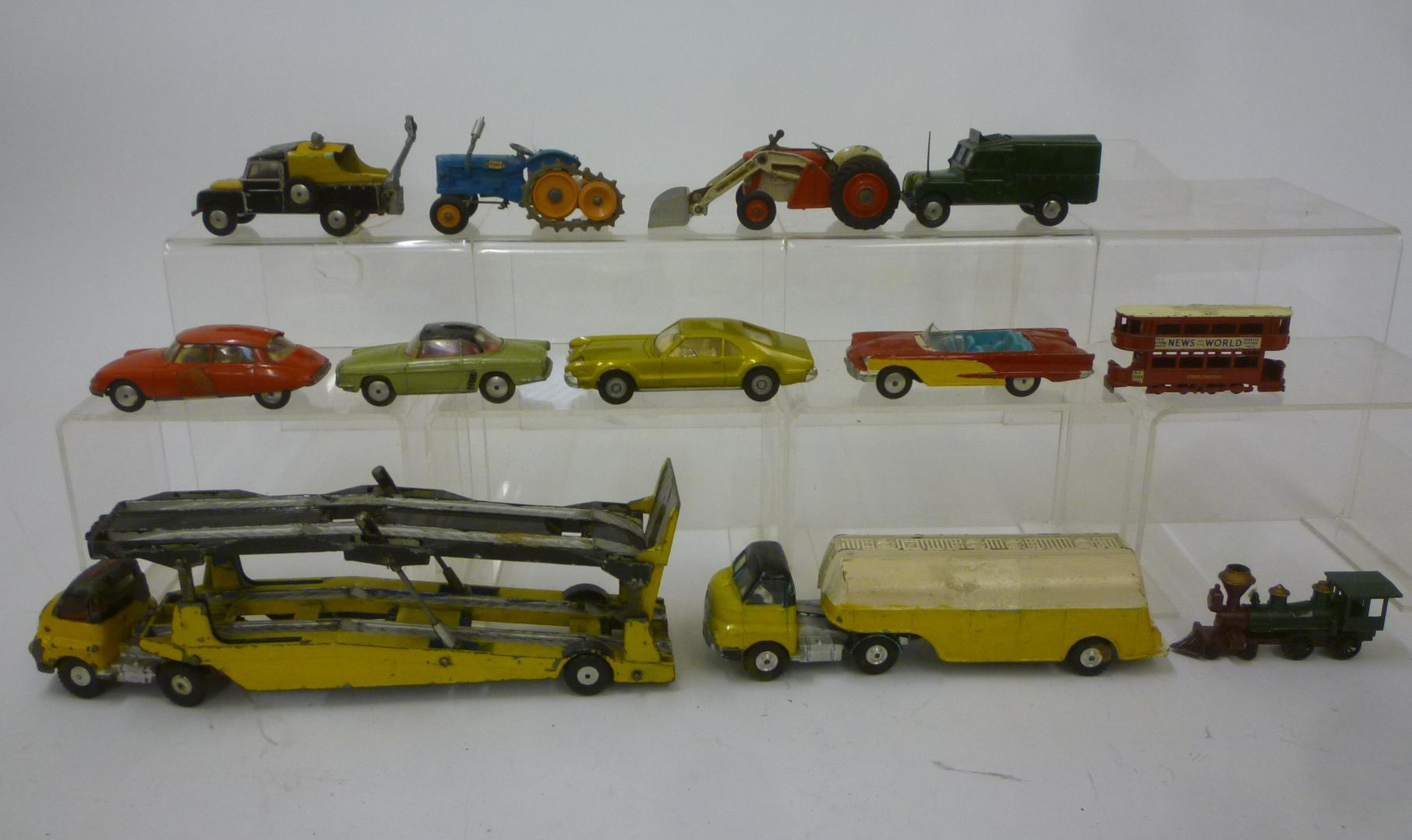 Ten various Corgi models Image