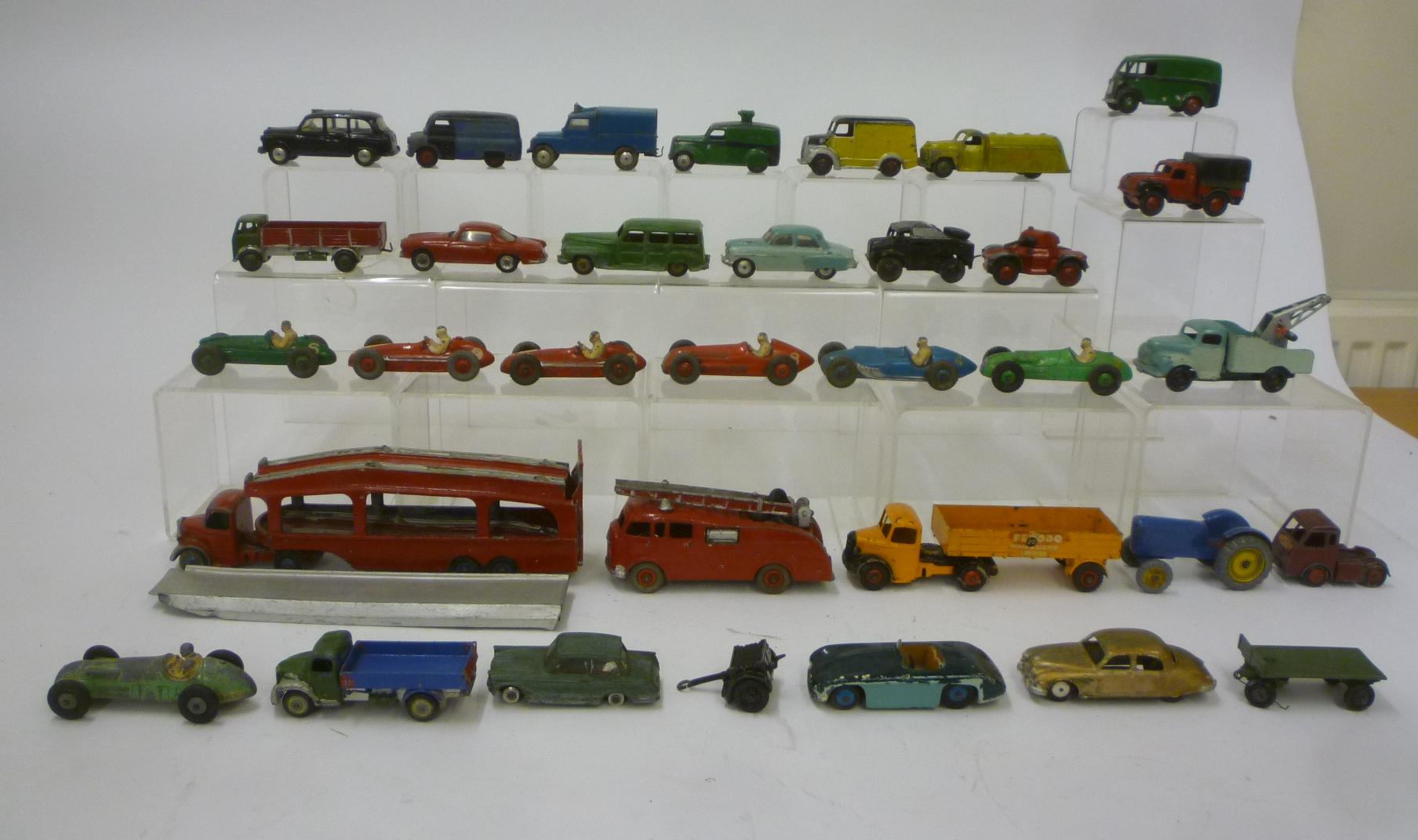 Thirty one Dinky models including early cars Image