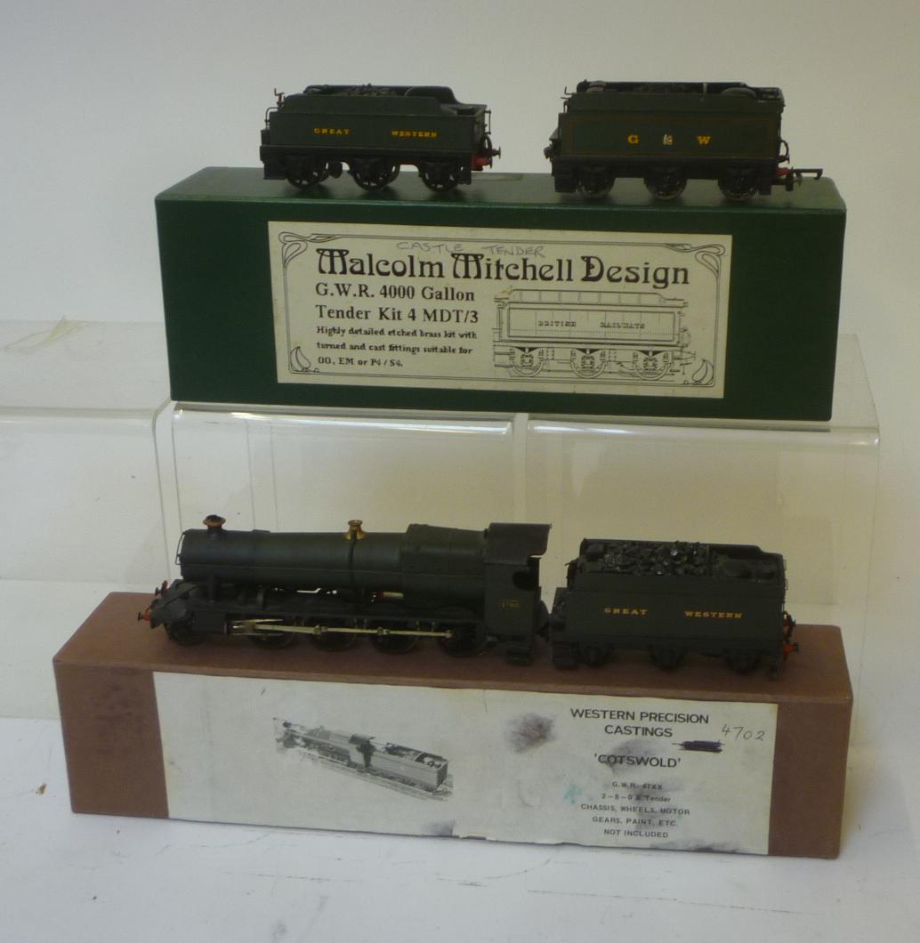 A kit built G.W.R. Class 47XX locomotive finished in G.W.R. green Image