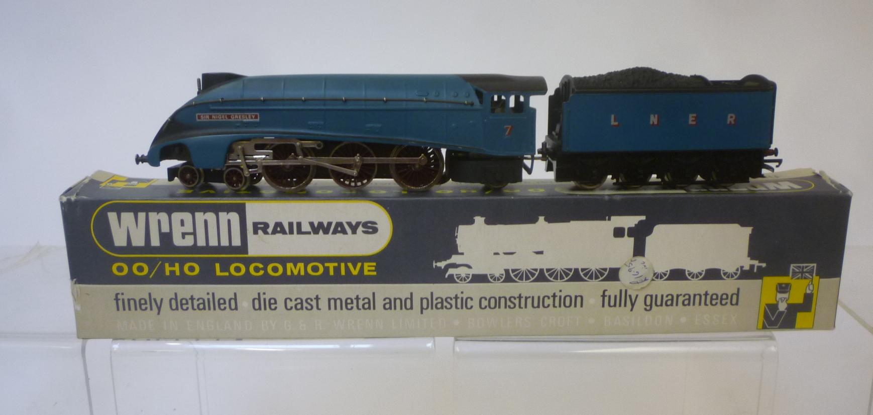 Wrenn Railways W2212 L.N.E.R. A4 locomotive Sir Nigel Gresley finished in blue Image