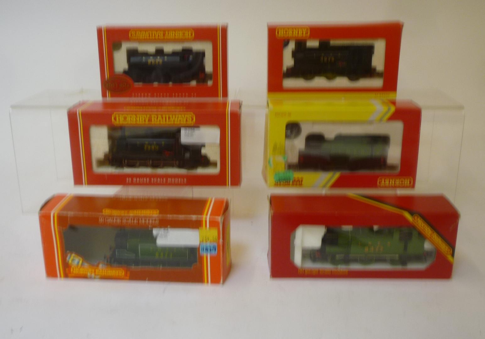Six Hornby tank locomotives comprising L.N.E.R.  J52 (x2) Image