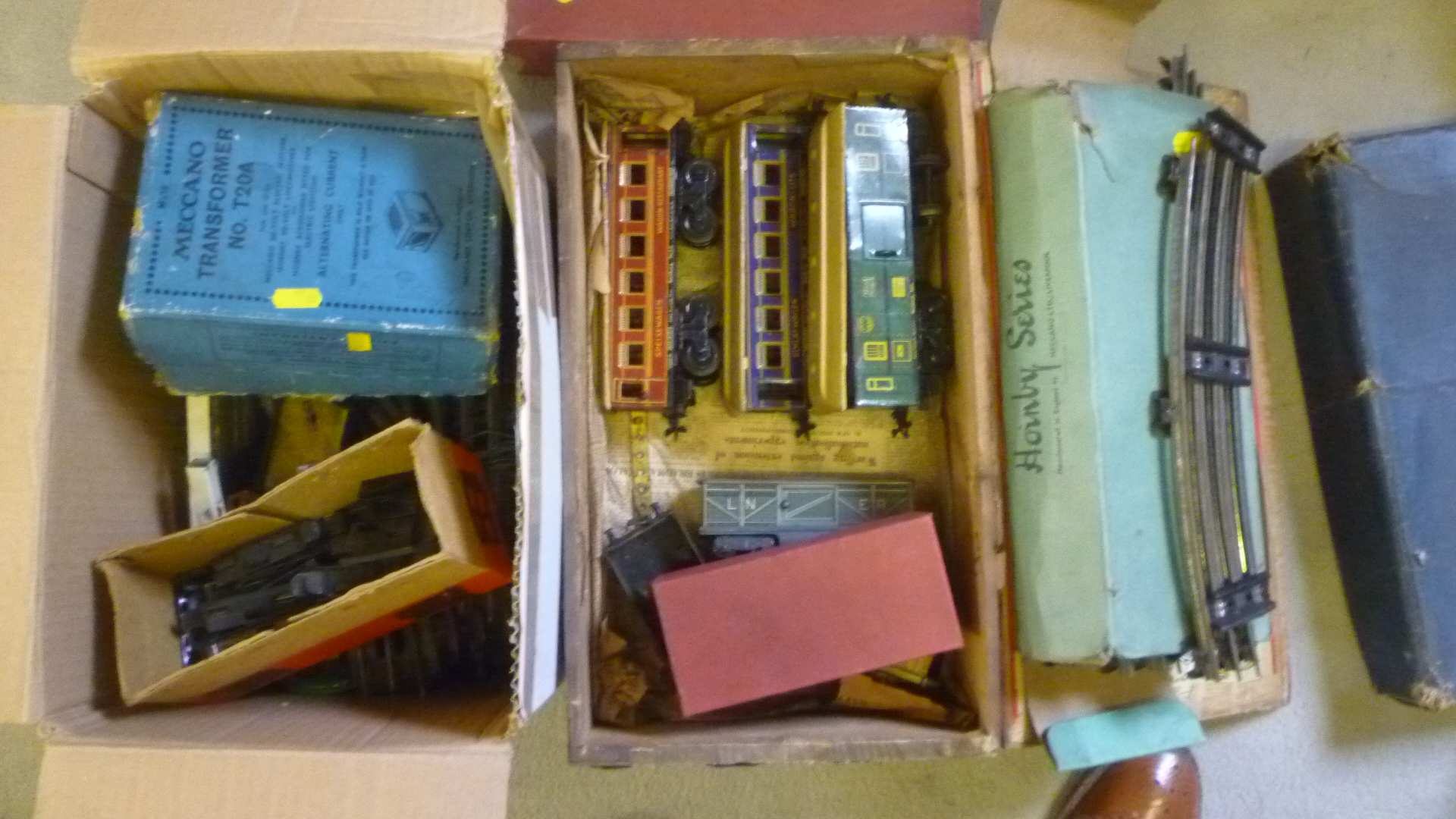 Three German coaches comprising Wagon-Restaurant Image