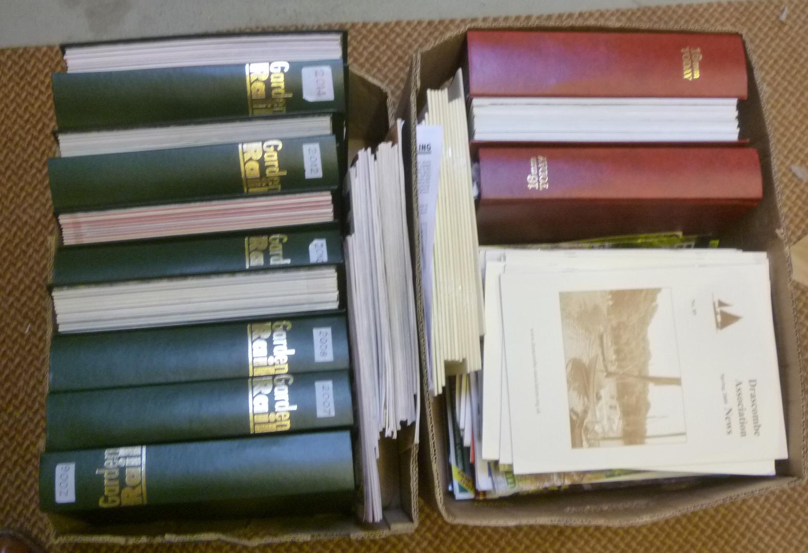 Garden Rail Magazine 2006-2014 in binders plus later issues (loose) Image