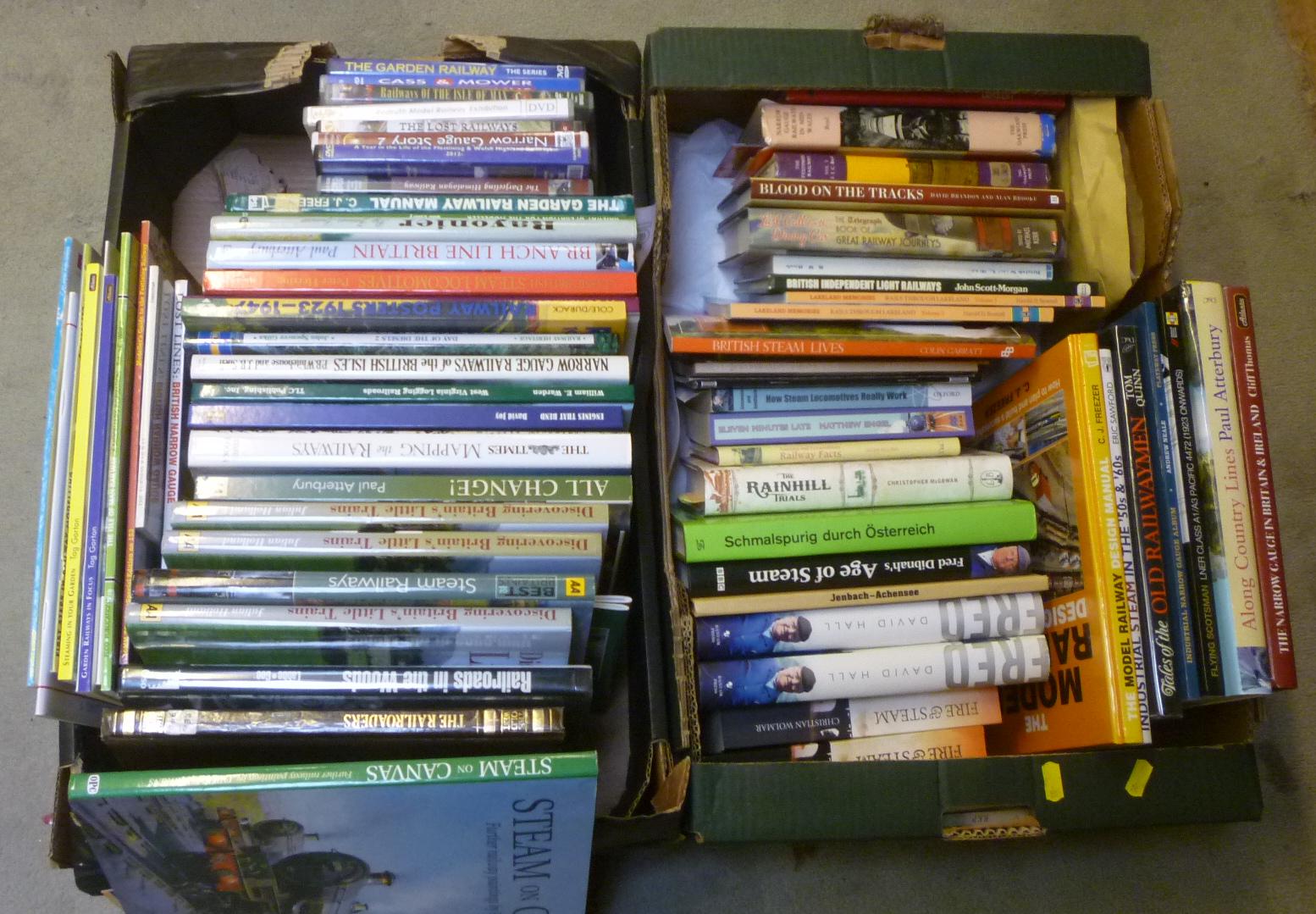 Approximately fifty volumes on Railways and Railway Modelling and various CDs (Est. plus 18% premium Image