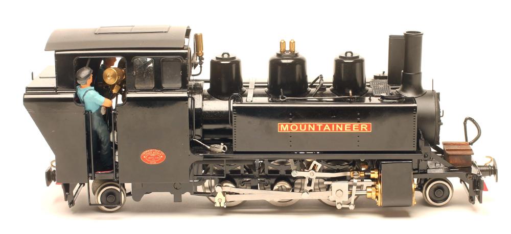 Roundhouse 2-6-2 live steam Mountaineer locomotive Image