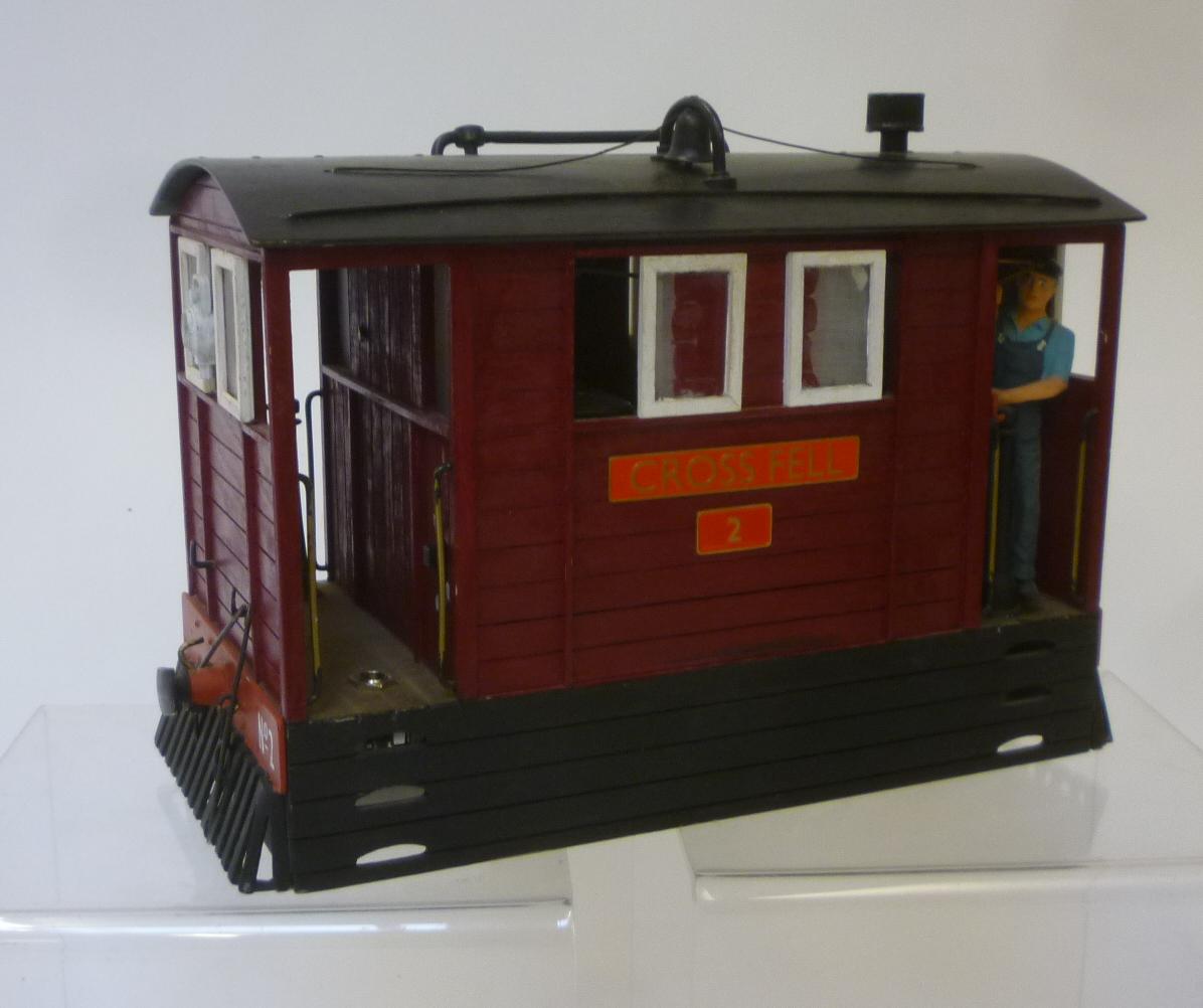 Battery driven farm locomotive Image