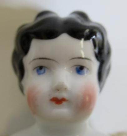 Five China head dolls Image