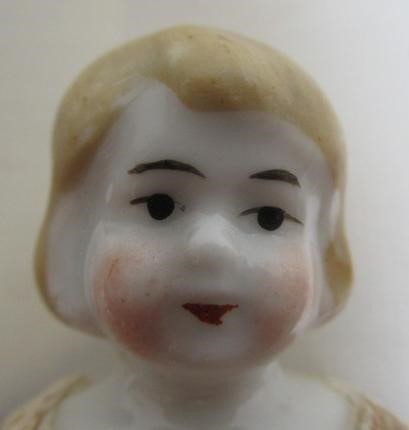 Five China head dolls Image