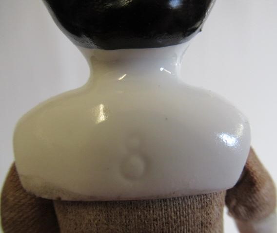 Five China head dolls Image