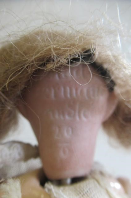 Two Hermann Steiner bisque socket head dolls Image