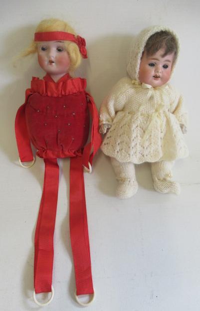 A possible Theodor Recknagel bisque socket head doll Image
