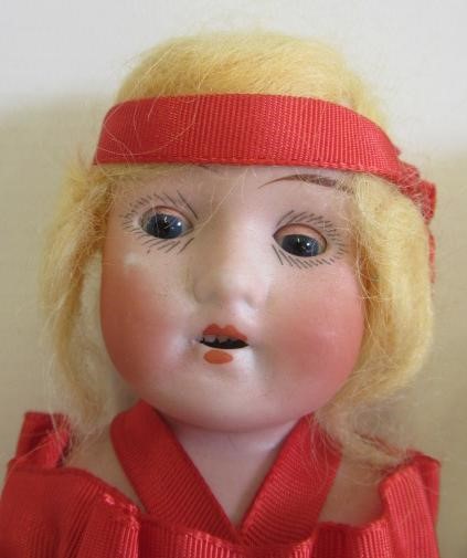 A possible Theodor Recknagel bisque socket head doll Image